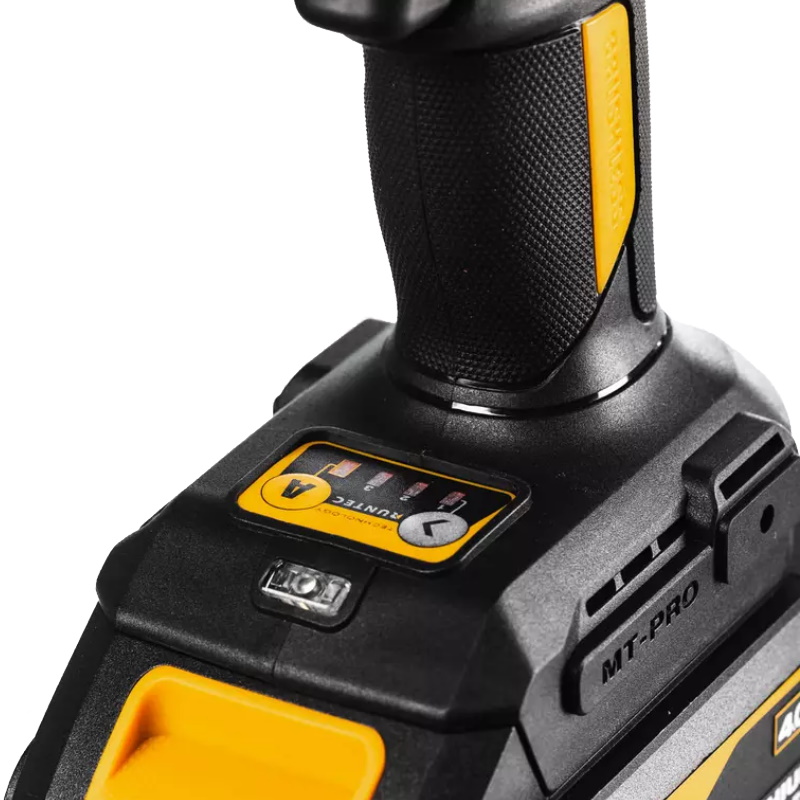 Гайковерт ударный аккумуляторный Runtec Pro RT-IW650, 1/2", 20В, 2*4Ач, 650Нм