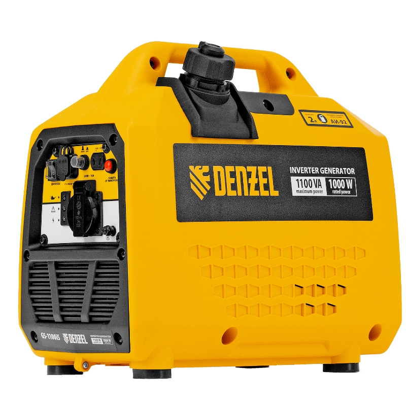 Инверторный генератор Denzel GS-1100iS, 94718 в Муроме