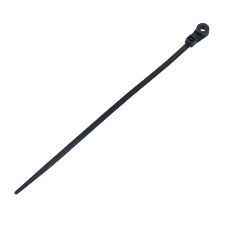 Хомут-стяжка Starfix SM-52471-100 с монтажным отверстием 3.6х150 мм черный (100 шт в уп.)  в Иваново