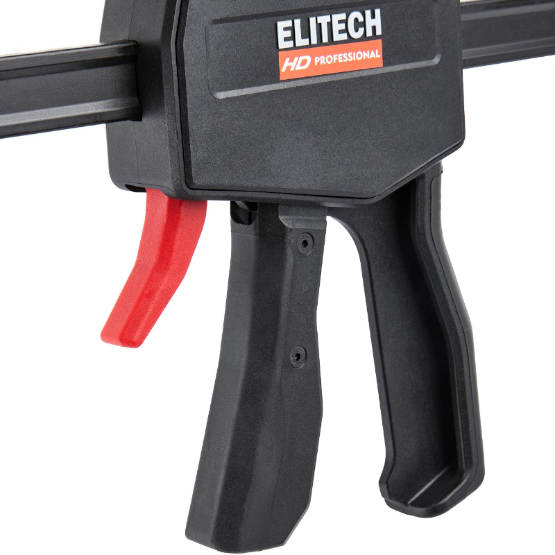 Струбцина быстрозажимная Elitech HD 514202 207230, 12"/300, глубина 90мм, усилие 300кг