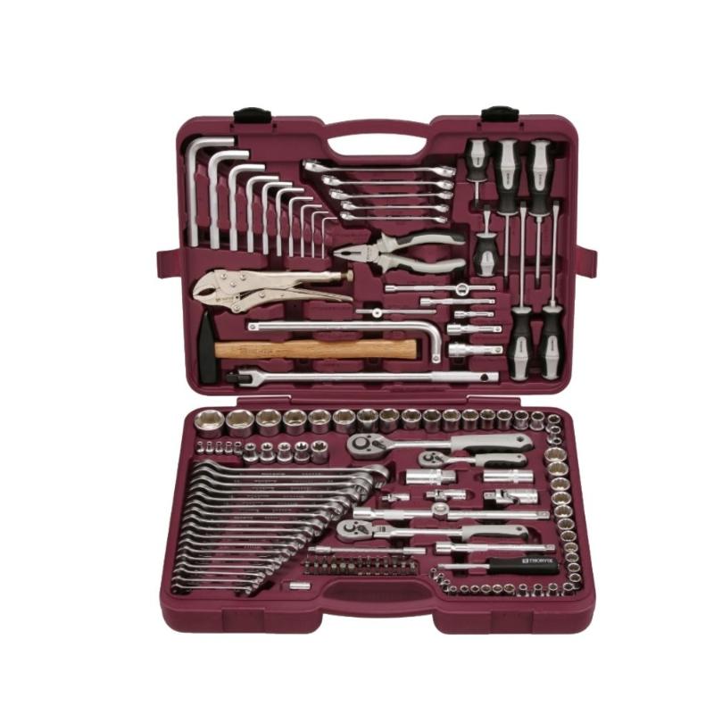 Набор инструментов универсальный Thorvik UTS0142, 1/4", 3/8" и 1/2"DR, 142 предмета в Туле