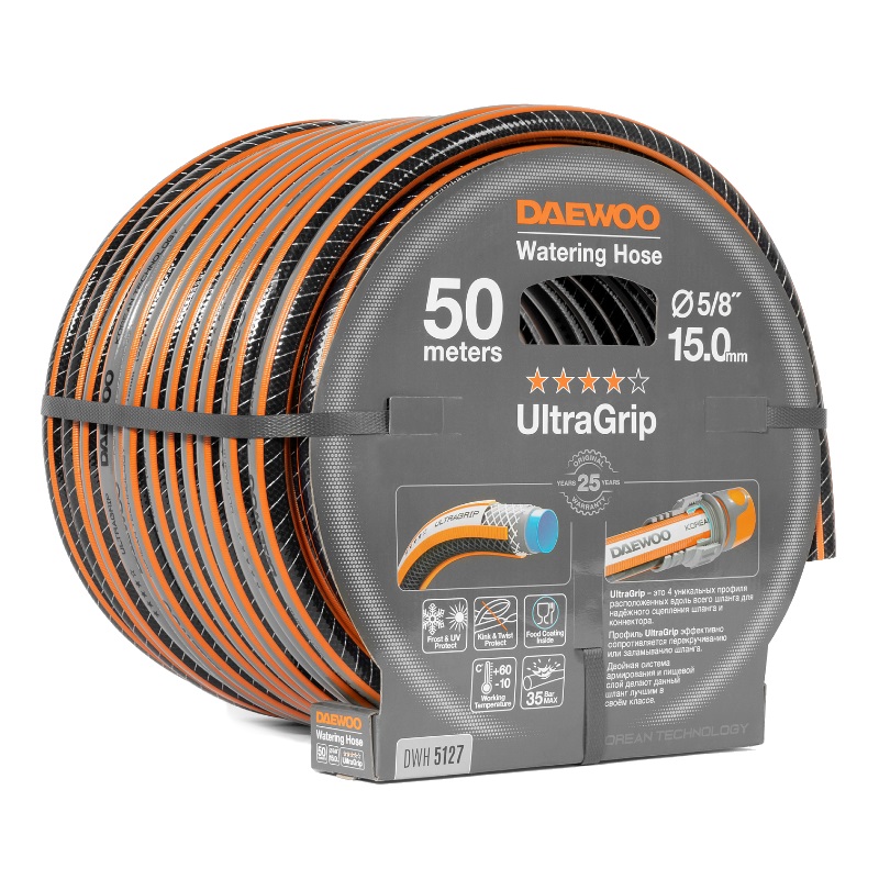 Шланг Daewoo UltraGrip Plus DWH 5127 (5/8" (15 мм), 50 м) в Рыбинске