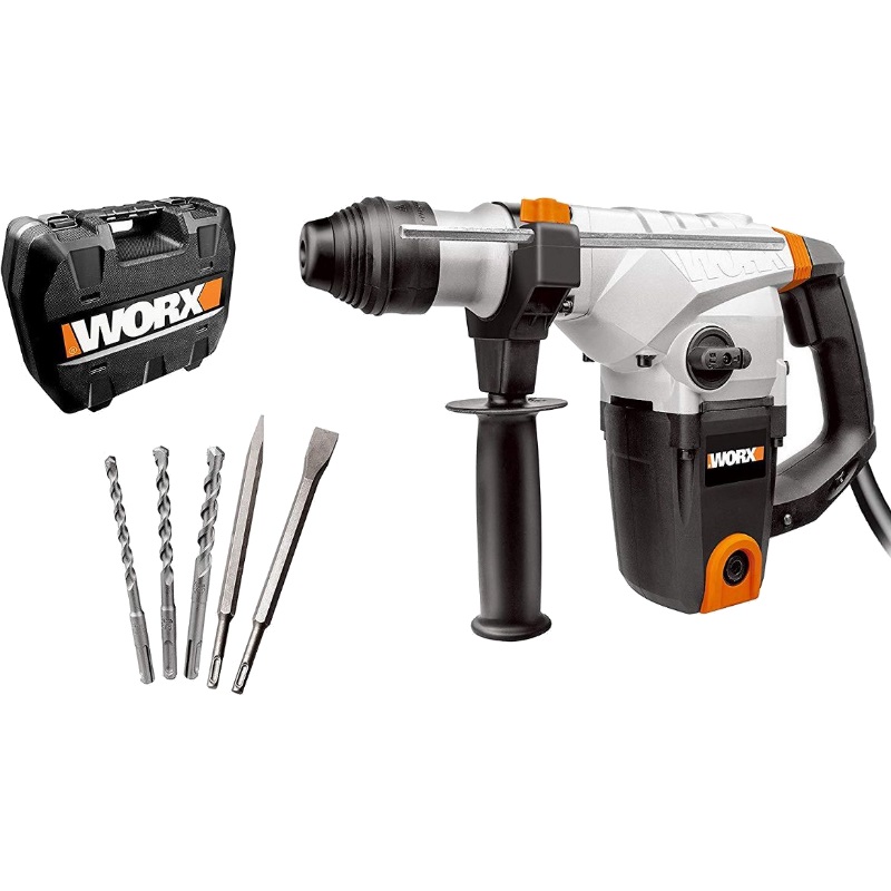 Перфоратор Worx WX333, 1250 Вт