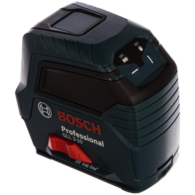 Лазерный нивелир Bosch GLL 2-10 0.601.063.L00 (2 луча, линейный, дальность без приемника 10 м) в Иваново
