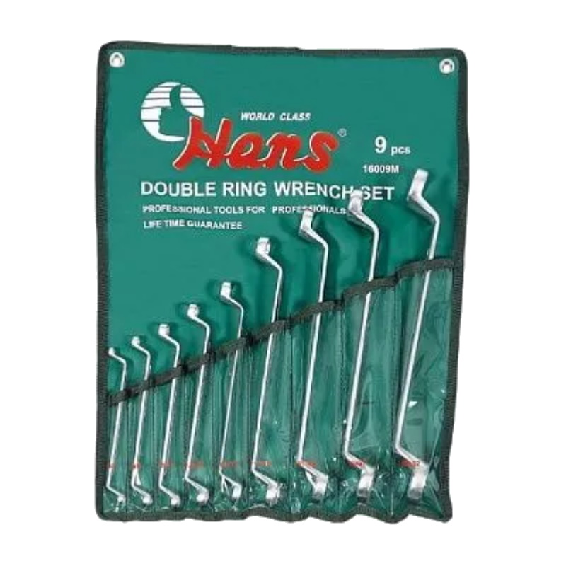 Набор ключей накидных Hans 16009M 6-32 мм 9 штук 10469₽