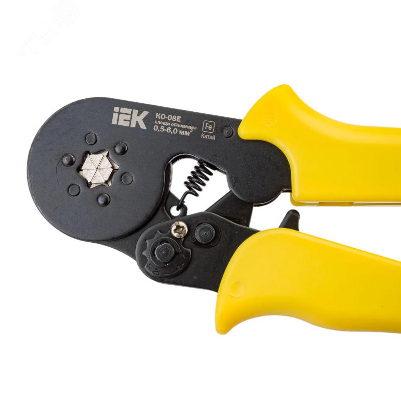 Клещи для обжима IEK КО-08Е TKL10-D6 127937, 0,5-6,0 кв2