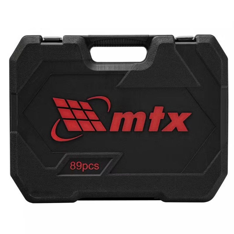 Набор инструментов MTX 135299, 1/2", 1/4", CrV, пластиковый кейс 89 предметов в Муроме