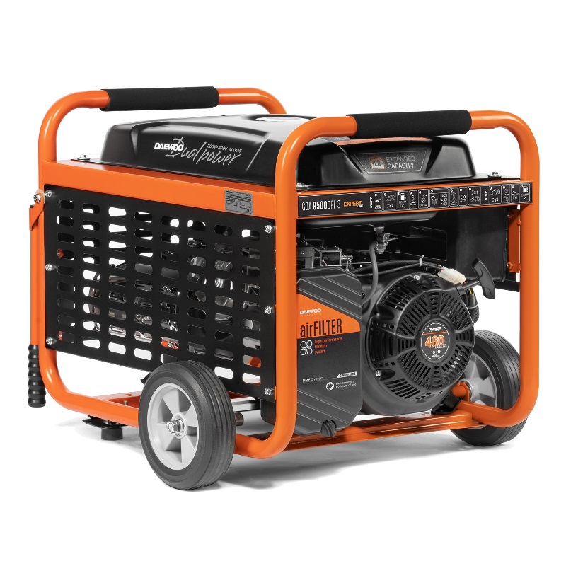 Бензиновый генератор Daewoo GDA 9500DPE-3 с функцией Dual Power