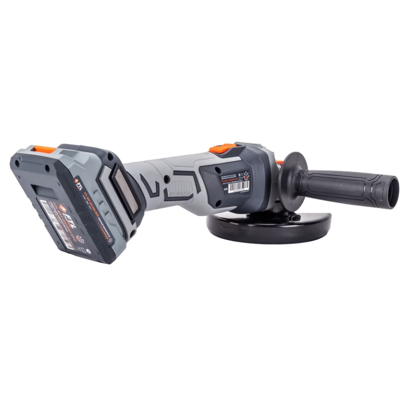Угловая шлифмашина (болгарка) аккумуляторная FTL AG-X 125/20V EVO 8080, 125 мм, 20 В, плавный пуск, в кейсе в Муроме