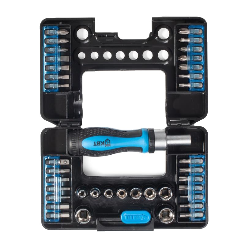 Отвертка реверсивная со сменными битами КВТ НБ-38 78699 815₽