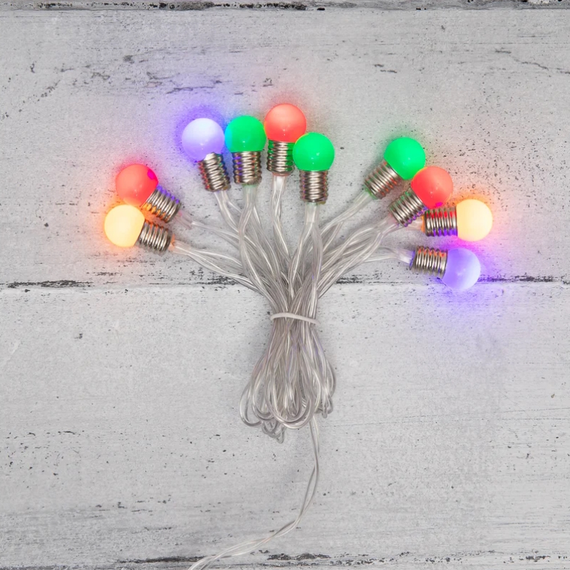 Гирлянда светодиодная Neon-Night "Мини-лампочки" 303-074 1371821, 1.5м 10LED мульти в Иваново