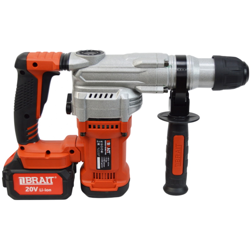 Аккумуляторный перфоратор Brait BCRH26-4DUBLV PRO 21.01.254.087 в кейсе, с виброзащитой в Муроме