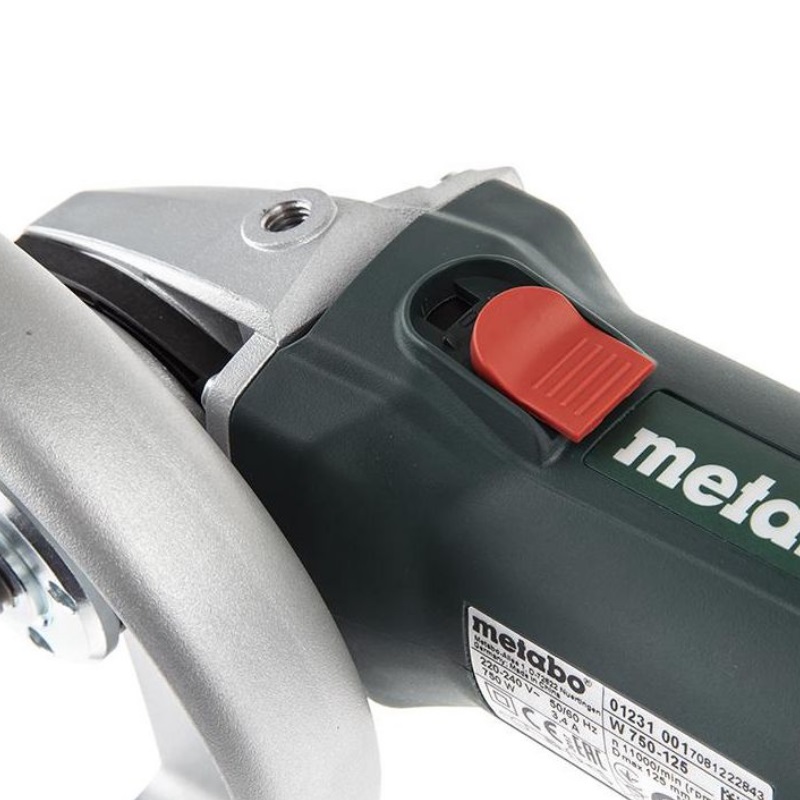 Угловая шлифмашина (болгарка) Metabo W 750-125 601231000, 125 мм, 750 Вт в Кинешме