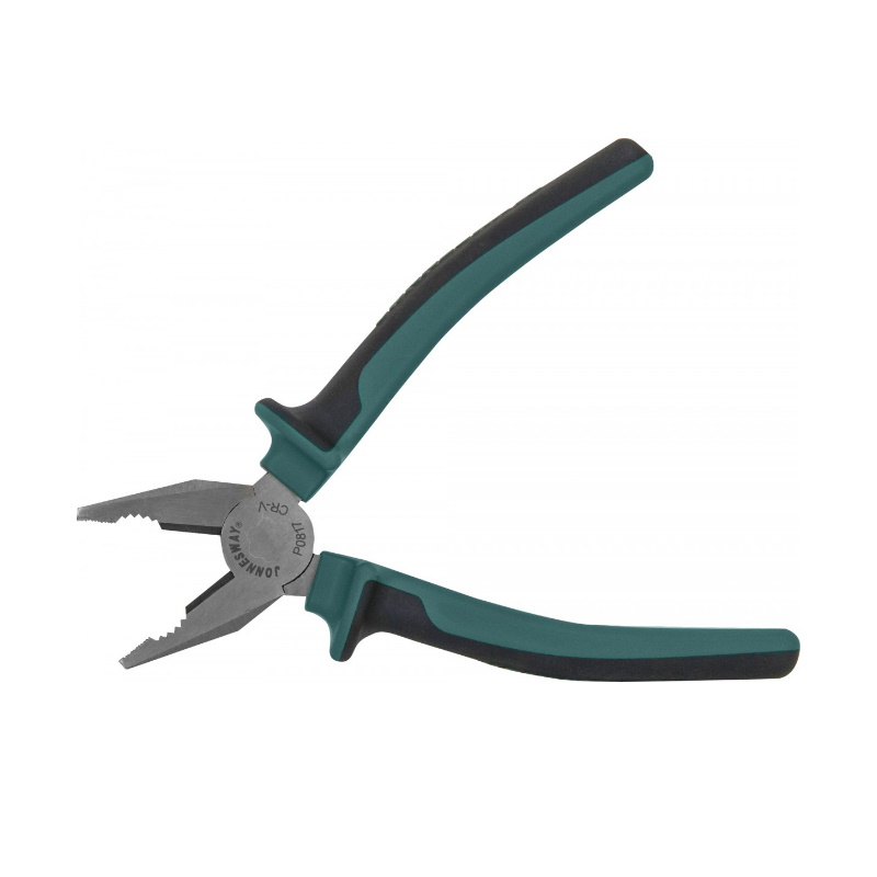 Пассатижи Jonnesway P0817 049396 с двухкомпонентными рукоятками, 180 мм