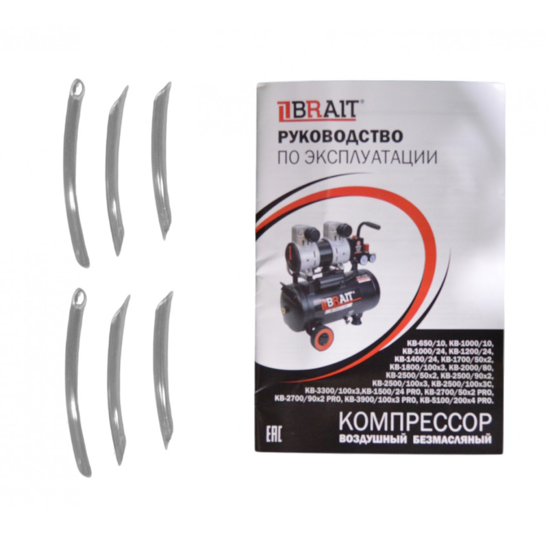 Компрессор воздушный Brait KB-3300/100Х3 20.01.046.043, с контроллером в Коврове