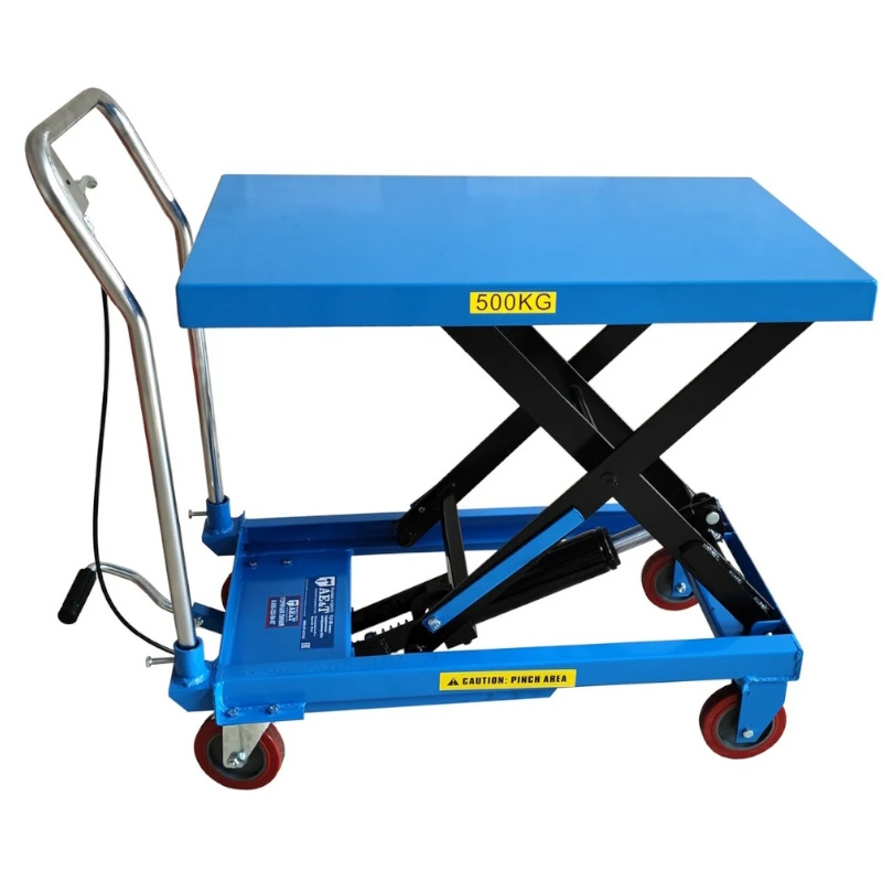 Гидравлическая платформенная тележка AE T TLF-50 500 кг 30772₽