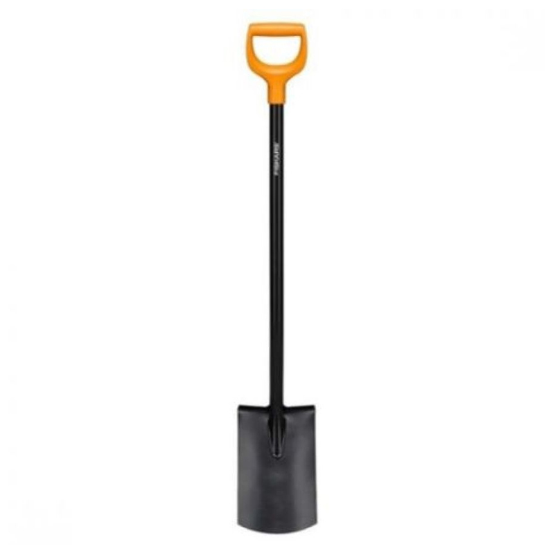 Лопата штыковая Fiskars Solid 1066717 с закругленным лезвием