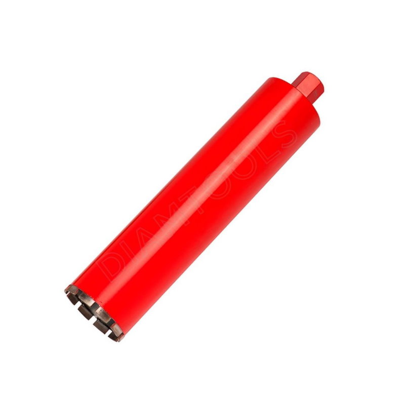 Алмазное сегментное сверло для мокрого реза по железобетону Diam Pro Line 030624, 112x450x10x1 мм в Костроме