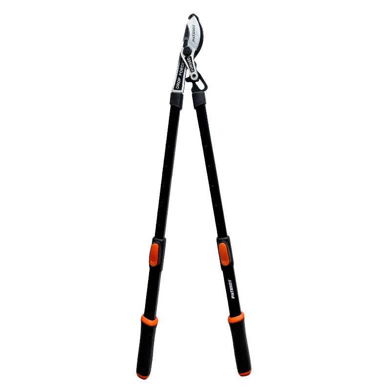 Сучкорез Patriot LBF 1020 T 777006740, плоскостной, кованые лезвия, усиленный механизм, телескоп.ручки, PP+TPR-рукоятки, 1020 мм