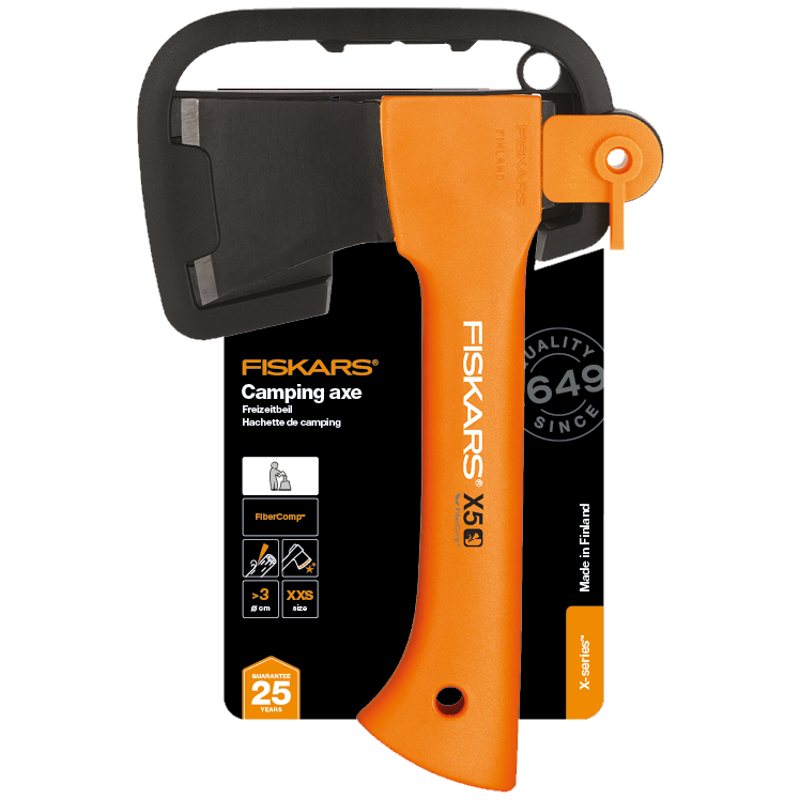 Топор туристический малый Fiskars Х5 (X5-XXS) 121123  (1015617) в Иваново