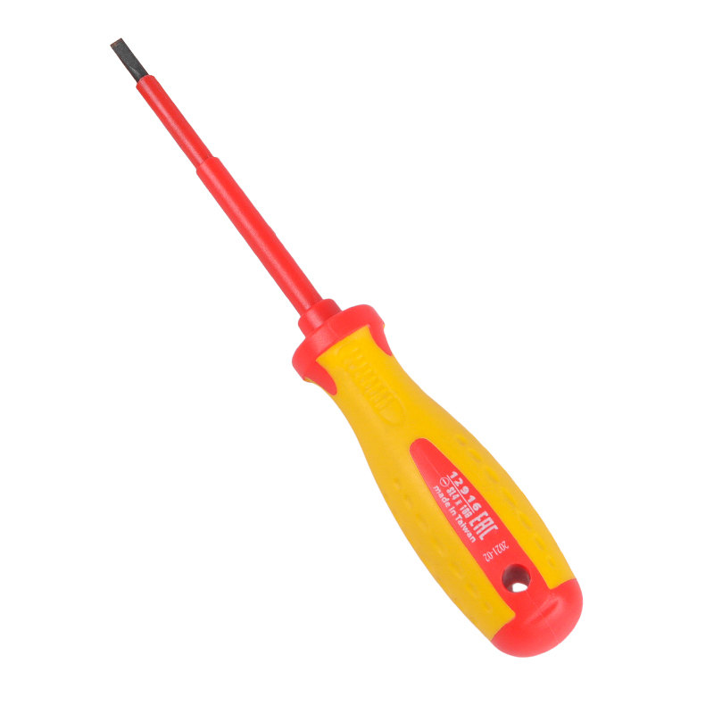 Отвертка диэлектрическая Insulated SL4.0x100 мм Matrix Professional 12916