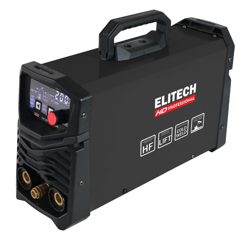 Аппарат сварочный инверторный Elitech WM 200 DC PULSE 204475 TIG MMA 32990₽