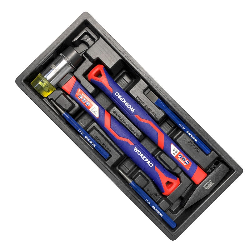 Тележка инструментальная Workpro WP285002B, 7 ящиков с 9 ложементами в Иваново