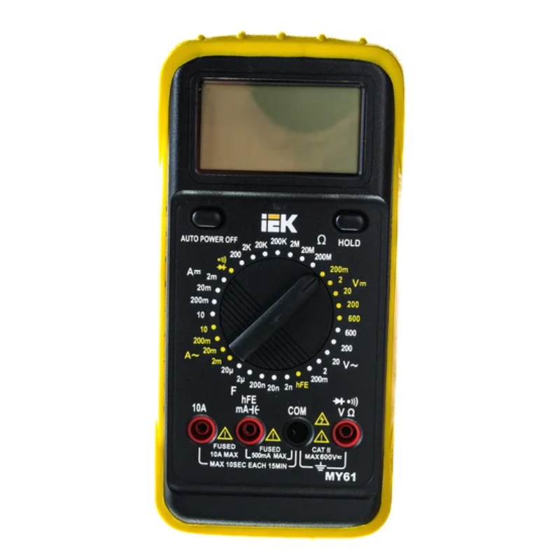 Мультиметр цифровой IEK PROFESSIONAL MY61 TMD-5S-061 в Ярославле