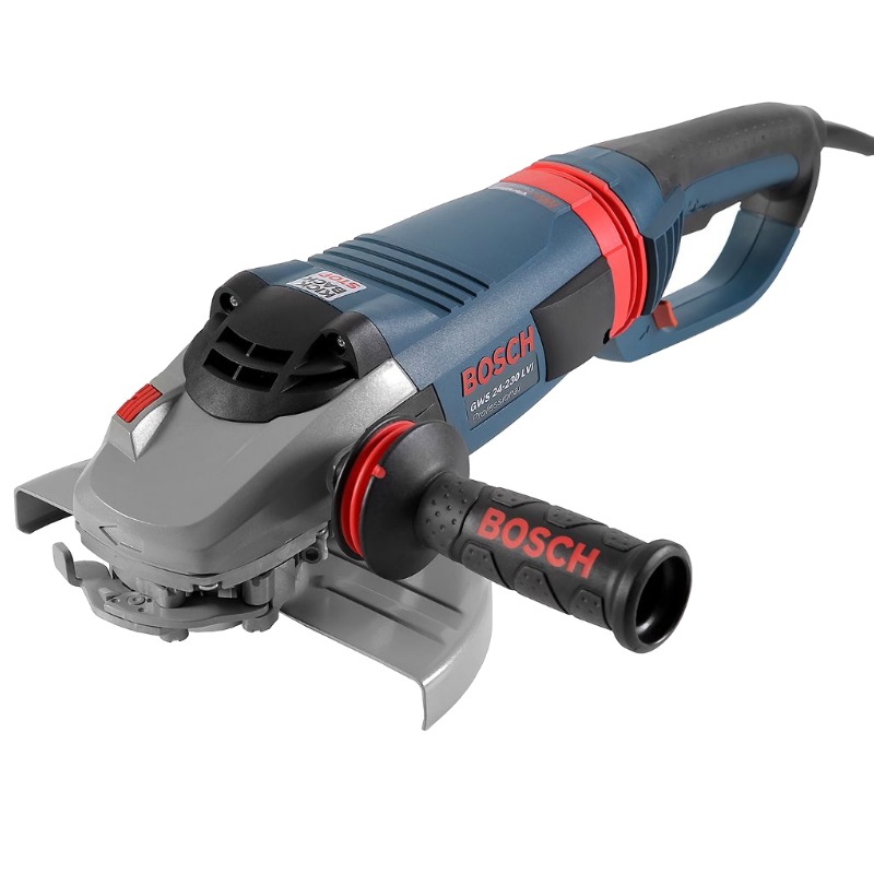 Угловая шлифмашина (болгарка) Bosch GWS 24-230 LVI 0.601.893.F00, 230 мм, 2400 Вт, плавный пуск в Твери