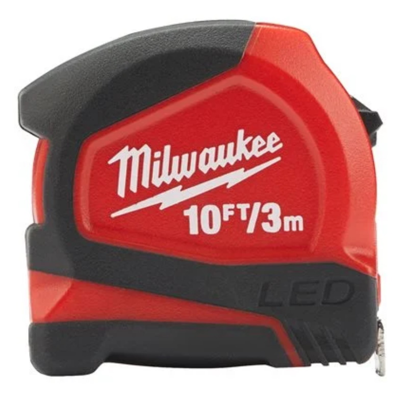 Рулетка с подсветкой Milwaukee 48226602, 3 м, 12 мм в Кинешме