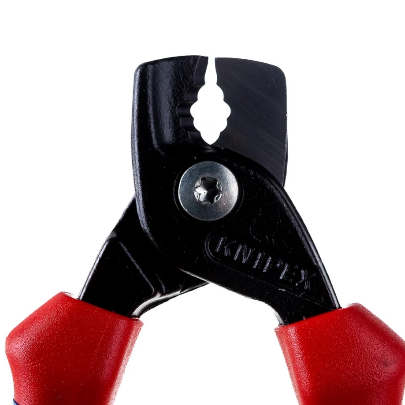 Кабелерез Knipex StepCut  KN-9512160, ступенчатый рез, Ø 15 мм (50 мм²), 160 мм, фосфатированный, 2-компонентные ручки  в Муроме