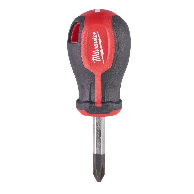 Отвертки магнитные короткие Milwaukee 4932471810, трехгранная рукоятка, 2ед., SL 4.5/PZ2 в Угличе
