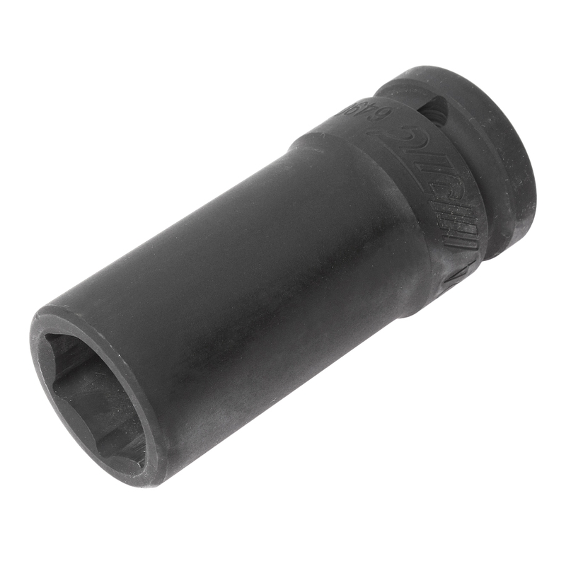 Головка торцевая глубокая ударная JTC JTC-649024 6-гранная 3/4" х 24мм, длина 90мм в Кинешме