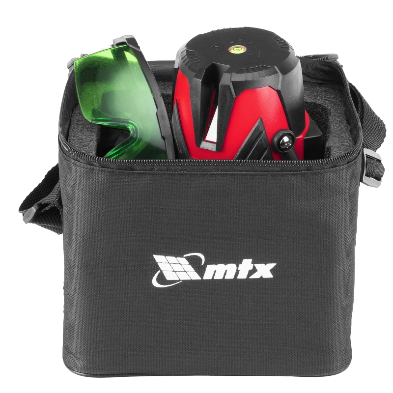 Лазерный уровень MTX MXL GREEN 35013, 30 м, зеленый луч, акк. Li 2400 mAh, сумка, резьба 5/8" в Костроме