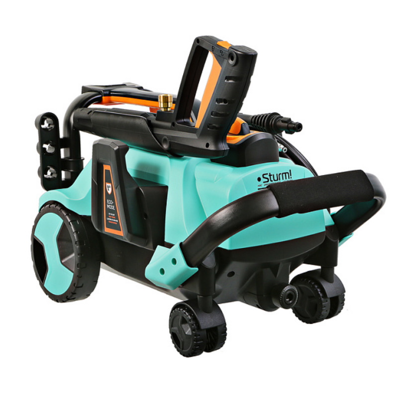 Мойка высокого давления Sturm PW9220E 4603010100621, 150 бар, 1.5-2.1 кВт, ШВД 7 м, самовсасывание, колеса в Иваново