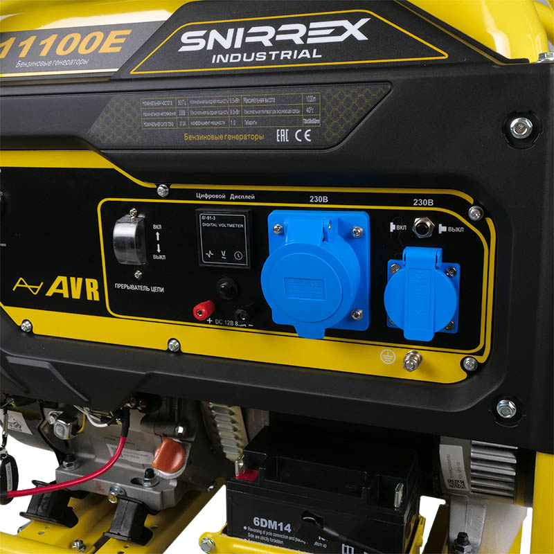 Генератор бензиновый Snirrex 11100E(X17)