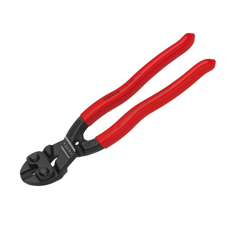 Болторез KNIPEX KN-7141200 CoBolt® (изогнутый, компактный, черненый, 200 mm, металл до 3.6 мм) в Твери