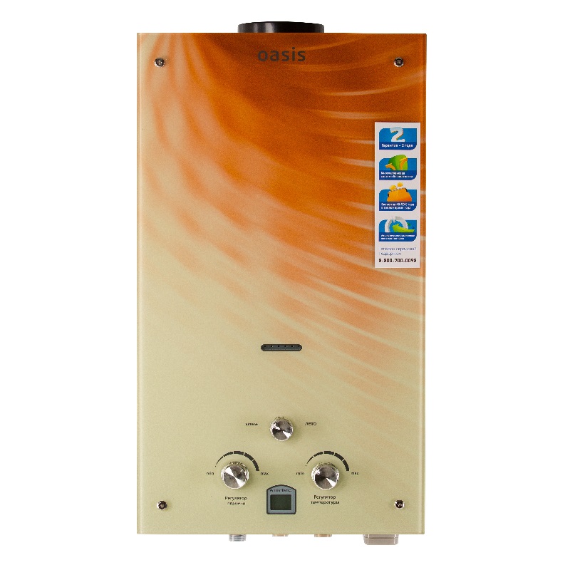 Газовая колонка Oasis Glass 20 BG