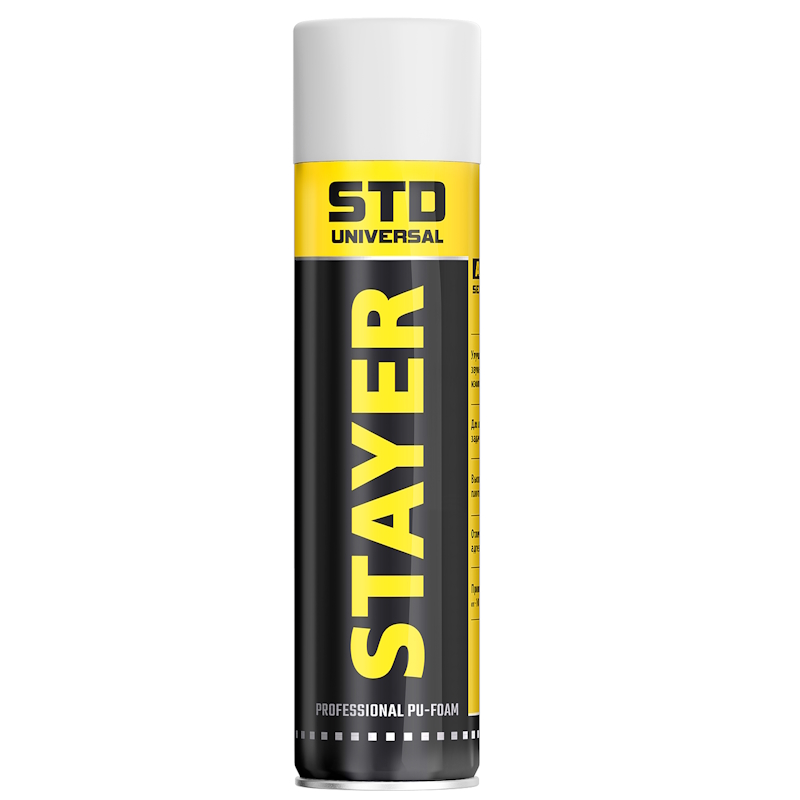 Пена Stayer "BlackMAX" 41130 монтажная, бытовая всесезонная в Иваново