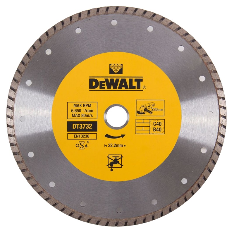 Алмазный диск DeWalt Turbo DT3732-QZ (230x22.2 мм)