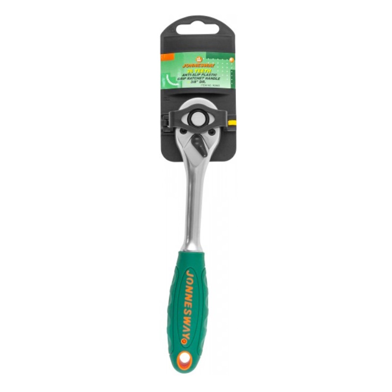 Рукоятка трещоточная Jonnesway R2903, 3/8"DR, 36 зубцов, 185 мм в Александрове