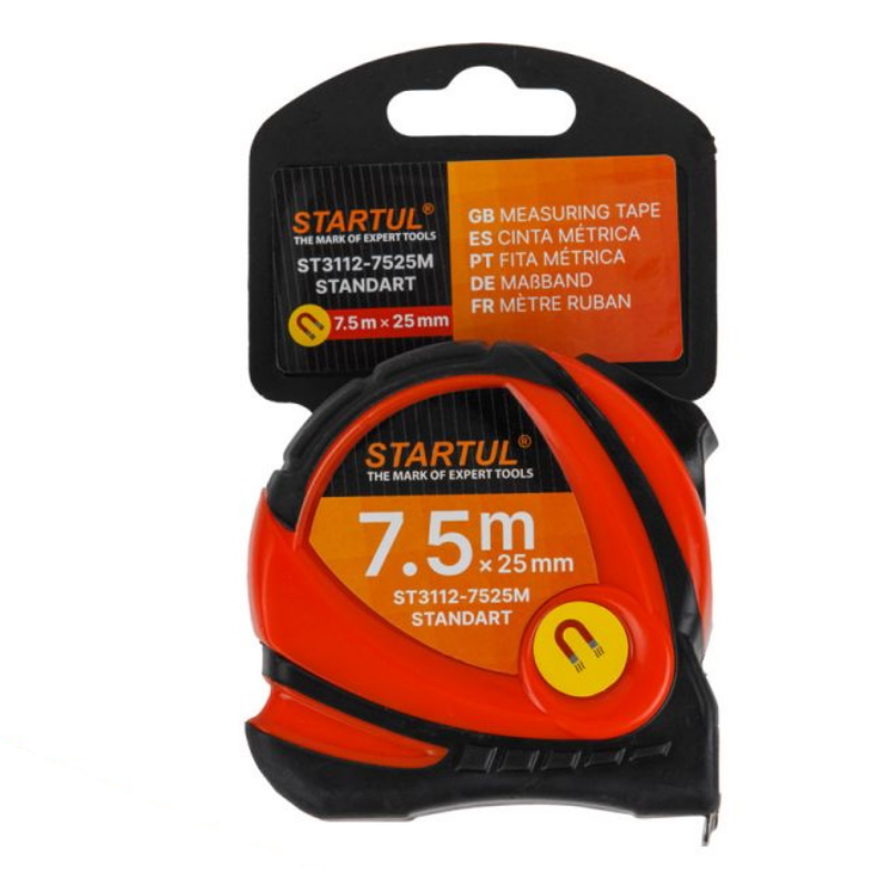 Рулетка Startul STANDART (ST3112-7525M) ST3112-7525M, 7,5м/25мм  во Владимире