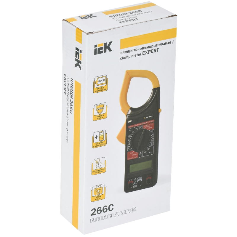 Токоизмерительные клещи IEK EXPERT 266C TCM-1C-266 в Туле