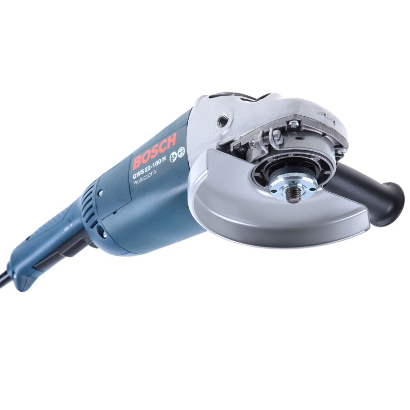Угловая шлифмашина (болгарка) Bosch GWS 22-180 H 0.601.881.103, 180 мм, 2200 Вт, плавный пуск