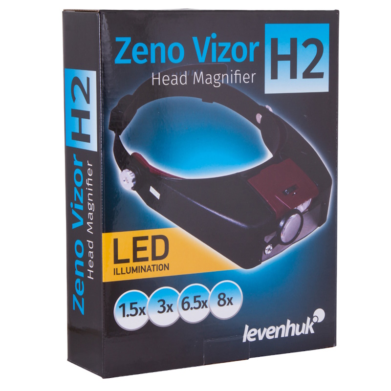 Лупа налобная Levenhuk Zeno Vizor H2 69669 в Кинешме