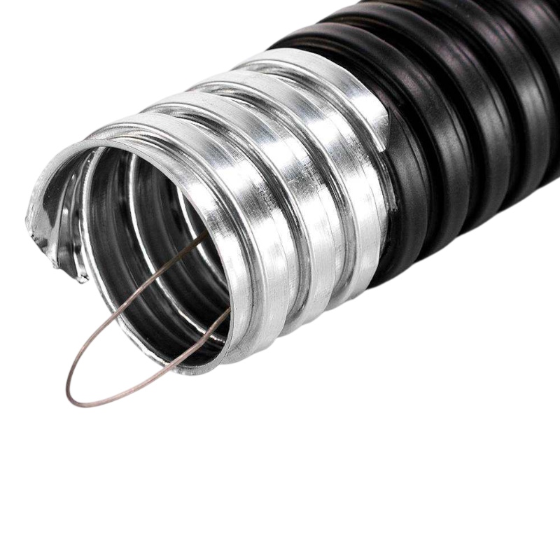 Металлорукав Fortisflex МРПИнг 15 65020, с протяжкой, 50 м
