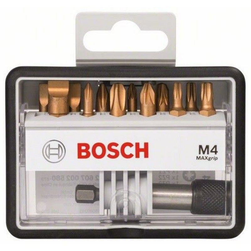 Набор бит Bosch 2.607.002.580 (12 предметов, переходник) в Кинешме