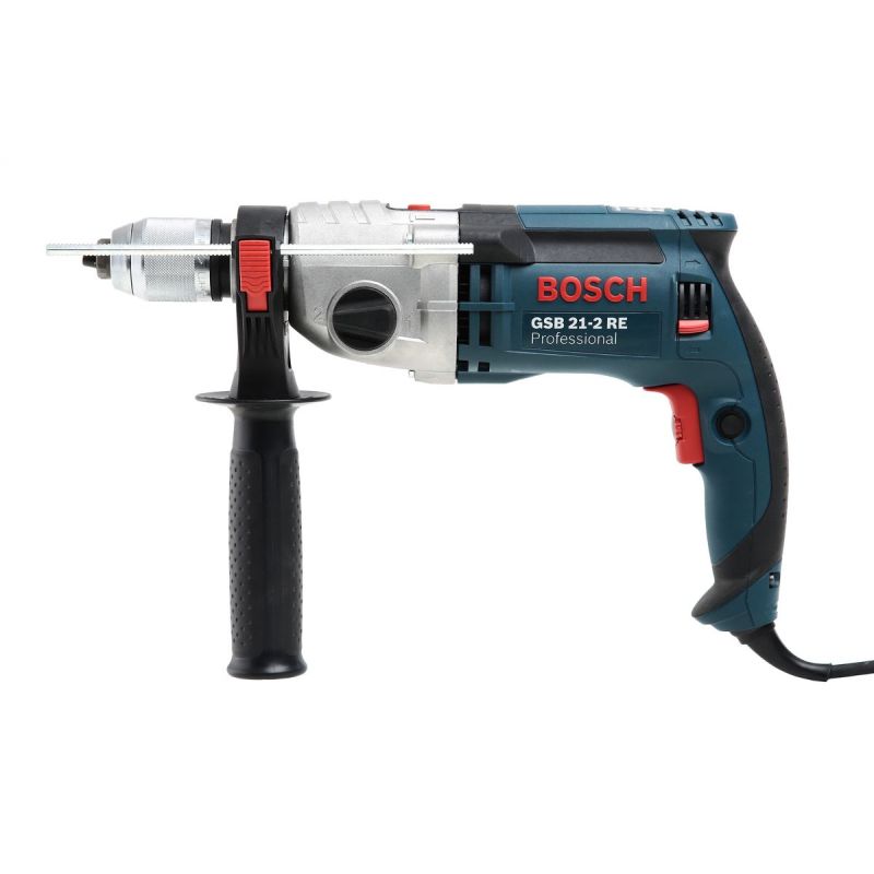 Дрель ударная BOSCH GSB 21-2 RE L-Boxx 0.601.19C.503, 1100 Вт в Угличе