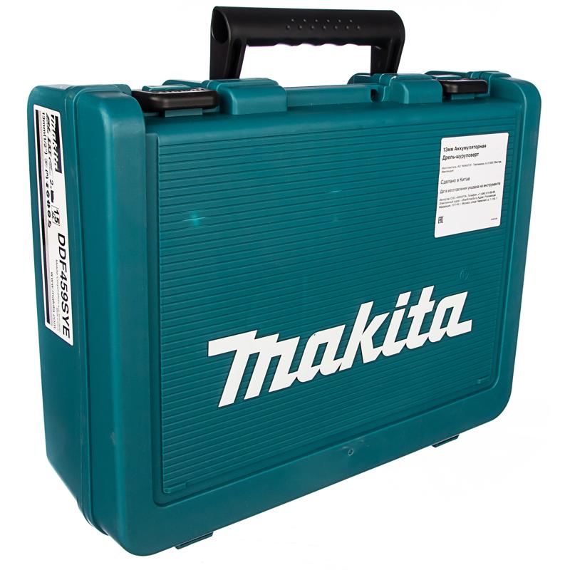 Аккумуляторная дрель-шуруповерт Makita DDF459SYE в Твери