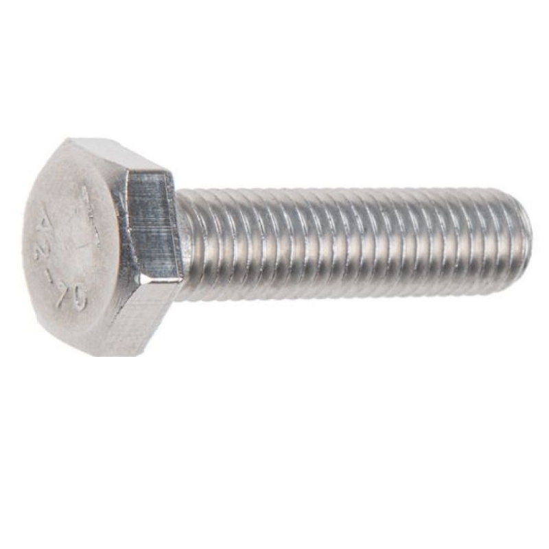 Болт Starfix SM-106825-50 М8х60 шестигранный нержавеющая сталь А2 DIN 933 50 шт в упаковке 947₽